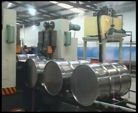 5-10m / Min Steel Drums เครื่องเชื่อมตะเข็บอัตโนมัติ