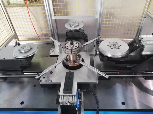 ท่อระบายอากาศแบบท่อโค้ง Air Duct Machine เครื่องขึ้นรูปแหวนยาง