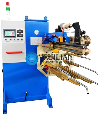 เครื่องเชื่อมความต้านทานตะเข็บตรงท่อลม 50KVA เครื่องเชื่อมความต้านทานอัตโนมัติ