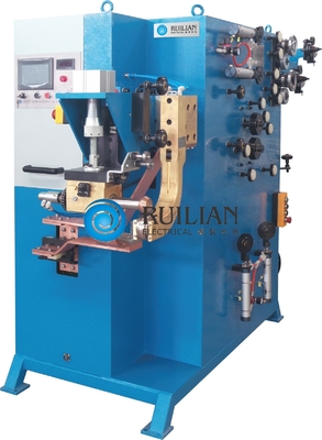 ทับซ้อนกัน 6mm มุมเชื่อม 45 เครื่องเชื่อมตะเข็บความต้านทาน 50KVA