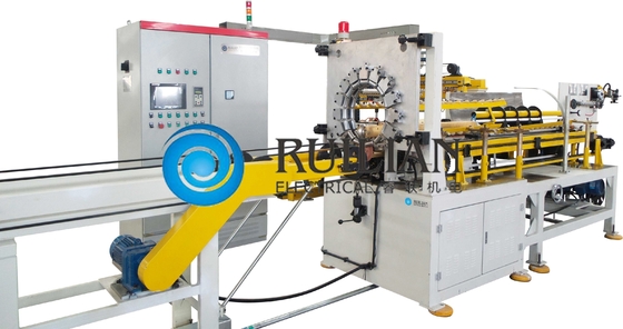 กลองเหล็กแผ่นเหล็กชุบสังกะสีเครื่องเชื่อมตะเข็บอัตโนมัติ 100KVA