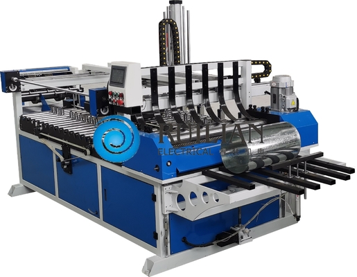 Circle Range OD 250-1000mm Duct Rolling Machine ดัดแผ่นบาร์