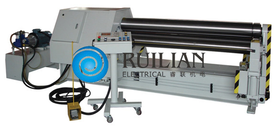 OD 200mm-2000mm Four Shaft เครื่องโรลลิ่งสแบบยืดหยุ่น 20KVA