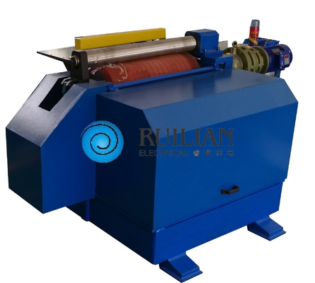 เครื่องรีดแผ่น OD 300 มม. เครื่องปัดเศษแบบยืดหยุ่นสองม้วน 10KVA