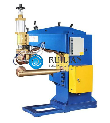 เครื่องเชื่อมตะเข็บตรงกึ่งอัตโนมัติ OD 500mm สำหรับถังเหล็ก