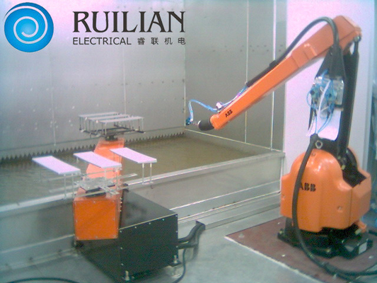 บูธสเปรย์หุ่นยนต์ทำแห้งอธิษฐานประดิษฐ์อัตโนมัติ 15KW