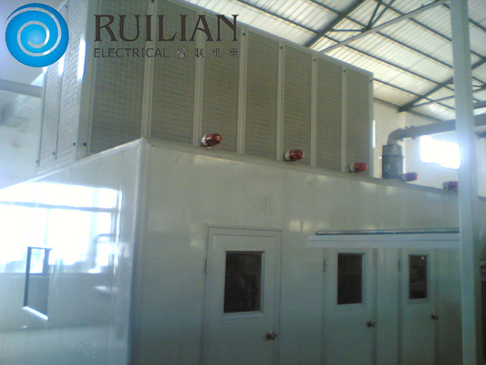 อุปกรณ์พ่นสีฝุ่นฟรีระบบพ่นอากาศ 120KW