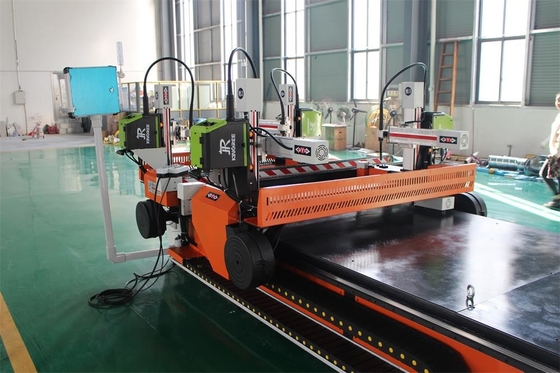 Transfer Duct Air Duct Machine เครื่องเชื่อมหน้าแปลนเหล็กมุม 20KVA